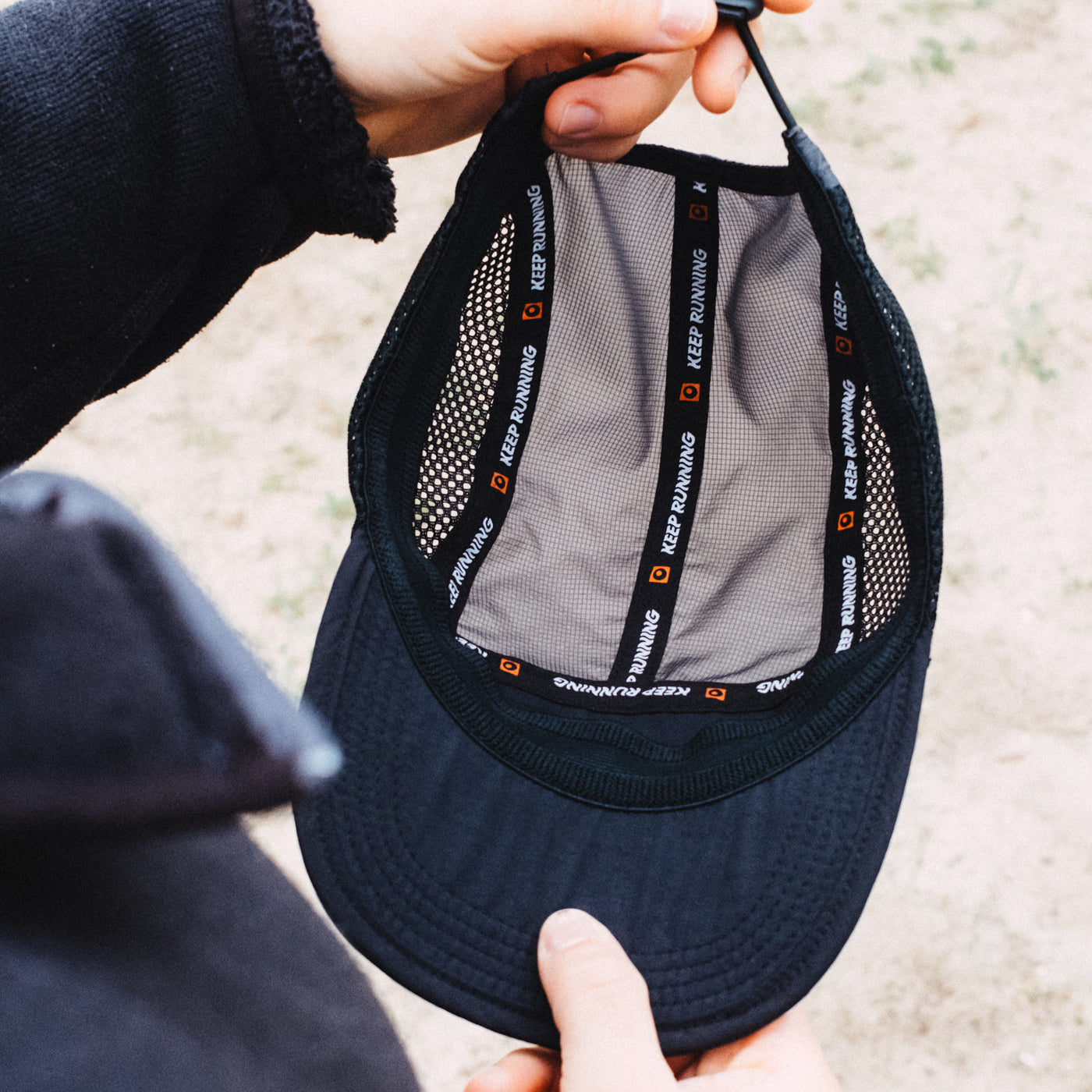 Keep Running - 5 Panel Mesh Cap